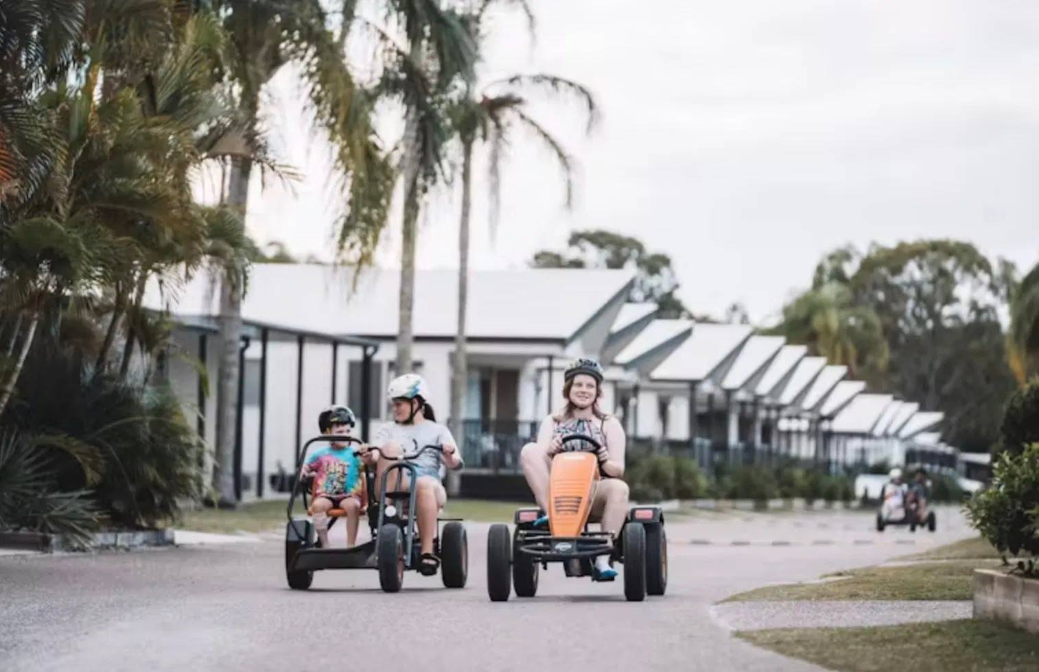 ParkBooker go-karts in holiday park