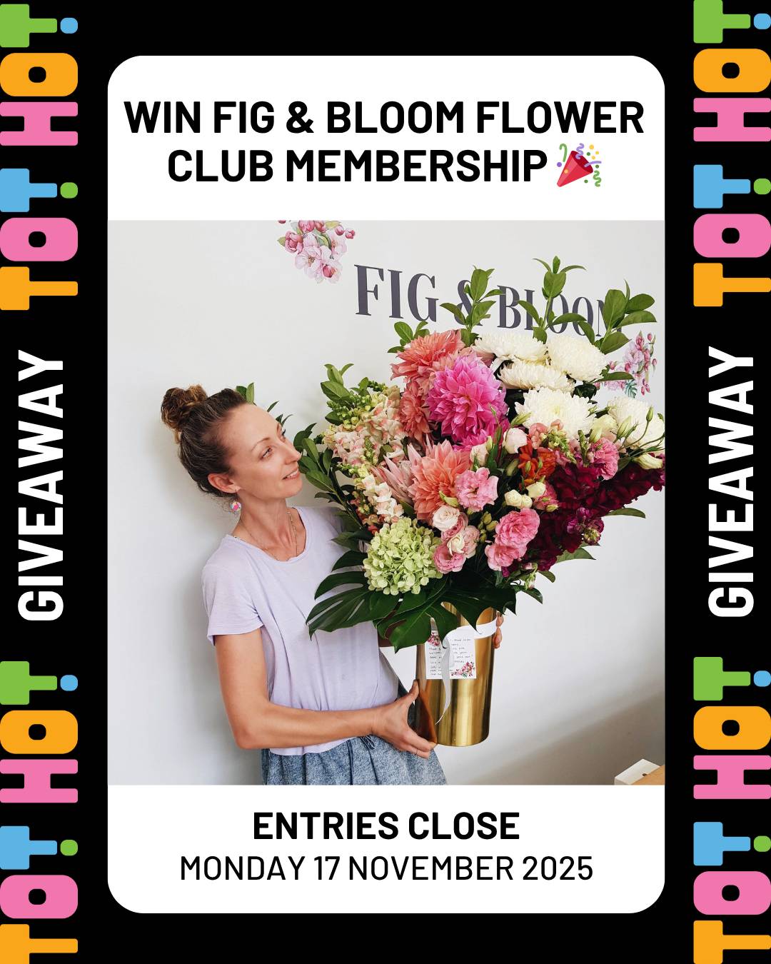Win a Fig & Bloom Flower Club Membership