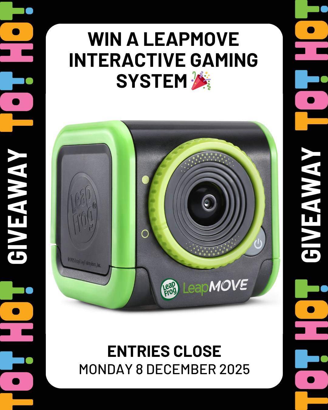 Giveaway for a LeapMove Interactive Gaming System