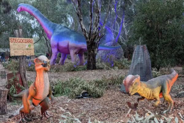 Dinos at the Zoo