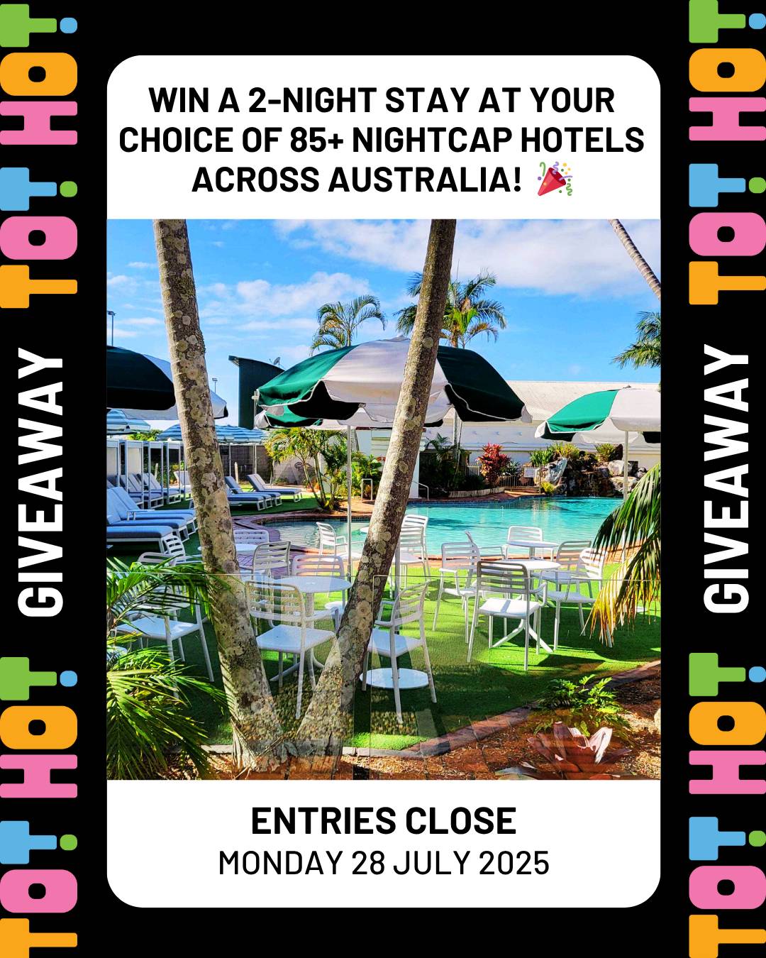 Win a 2-Night Stay at Your Choice of 85+ Nightcap Hotels Across Australia