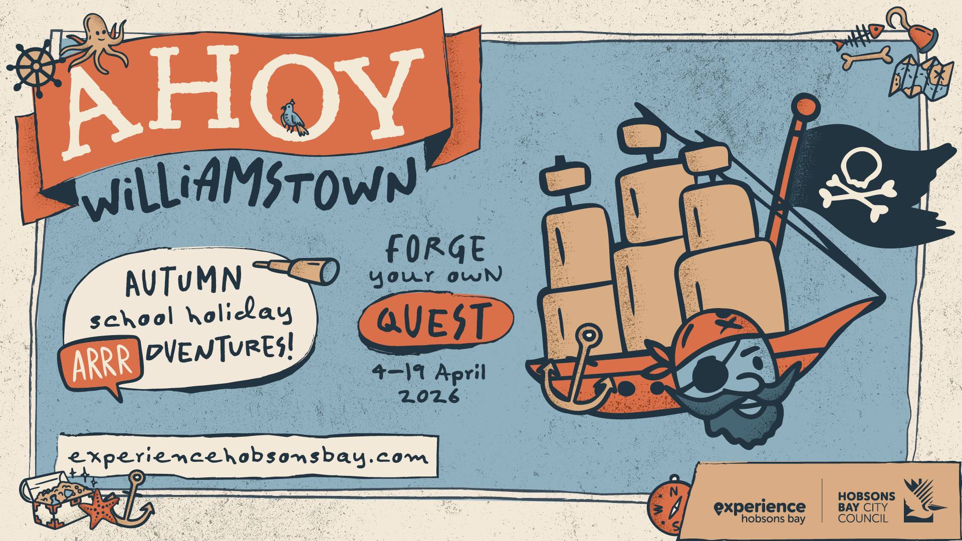 Ahoy Williamstown school holiday trail