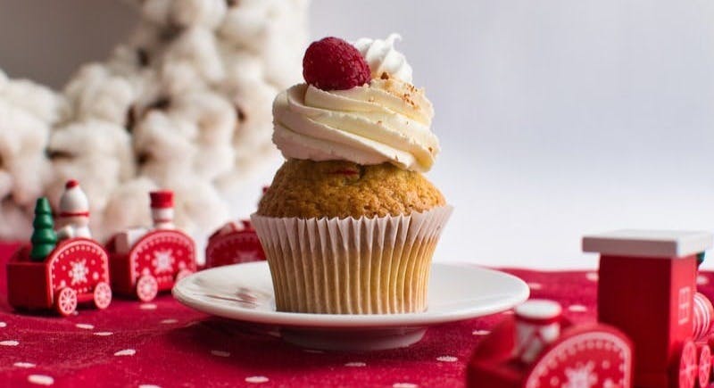 Christmas cupcakes