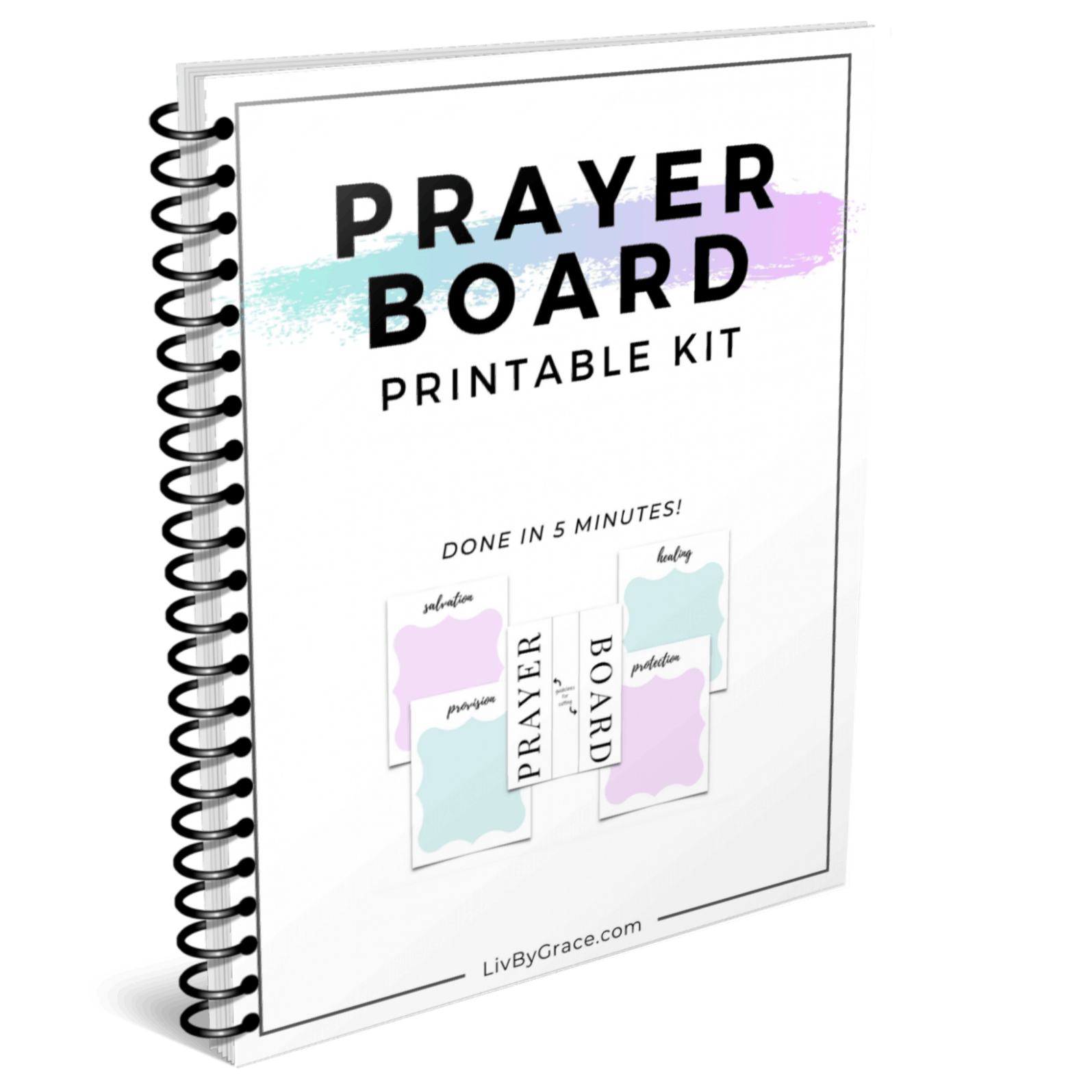 DIY Quick and Easy Prayer Board (FREE printable!) - Liv By Grace