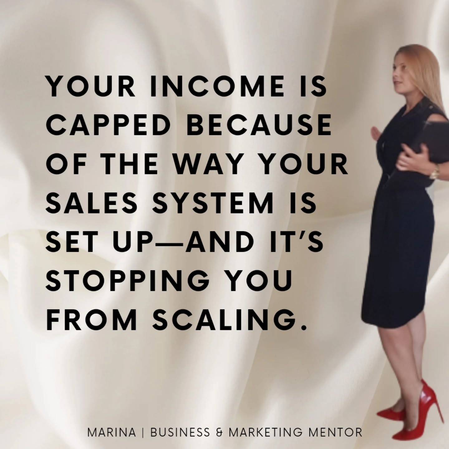 Your sales system is the reason you’re stuck in constant launches and endless sales calls. It’s also why you haven’t doubled your revenue yet.

Here’s the truth: Scaling isn’t about doing more—it’s about refinment. 

🧠 It’s not about working harder or creating more offers. It’s about building a high-converting sales engine that works smarter, guiding your clients seamlessly from interest to investment.

🔑 The missing piece? A sales system designed to:

1️⃣ Attract premium clients who are ready to invest at the highest level.

2️⃣ Automate conversions so you spend less time on sales calls.

3️⃣ Scale your revenue with predictable, recurring income.

✨ Here’s a question:

How would it feel to wake up and see sales notifications from premium clients, knowing your system is doing the heavy lifting for you?

💬 Drop 'READY' in the comments if you’re ready to learn the exact strategy that makes this possible. Let’s start scaling on autopilot.

#ScaleWithEase #SalesEngine #HighTicketSales #BusinessGrowth #bizmentor #businesscoach
#fempreneur #sales #relationshipcoach #healthcoach