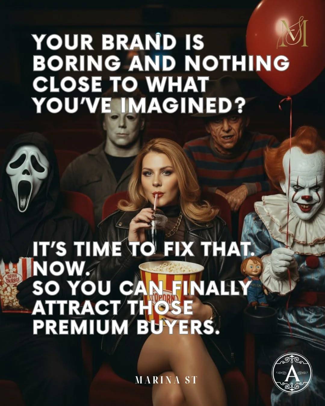 Comment BRAND and I'll share FREE access to AI Brand Creative Hub™ so you can finally bring your Brand Visuals to the 7 figures identity you deserve.

No more €2,000+ photoshoots every quarter.
No more generic Canva templates that everyone else is using.
No more waiting on designers who don’t get the essence of your brand.

⚡It’s time your brand looks as powerful as you are.

Introducing the Marina AI Brand Creative Hub™ - your personal brand studio in a free Telegram channel.

Inside, you’ll get:

✨ Ultra-realistic brand photoshoots - cinematic, editorial-level images that scream authority, luxury, and leadership.

🎨 Plug-and-play prompts & templates - instantly create scroll-stopping visuals that magnetize premium clients.

📈 Brand psychology mini-classes - learn how to visually signal value so your ideal clients hire without hesitation. 

👉 This is not just an AI bot. It's where you'll create your Brand visuals identity.

The transformation?

You stop blending in.

Your content finally matches your level of expertise and ambition.

Your brand pulls clients to you - without performing, posing, or proving.

This isn’t a “resource channel.” It’s your brand, amplified, elevated, and undeniable.

Join the Marina AI Brand Creative Hub™ and start creating visuals that turn attention into high-ticket clients.

Comment BRAND and I'll send you the link to uplevel your Brand in seconds.