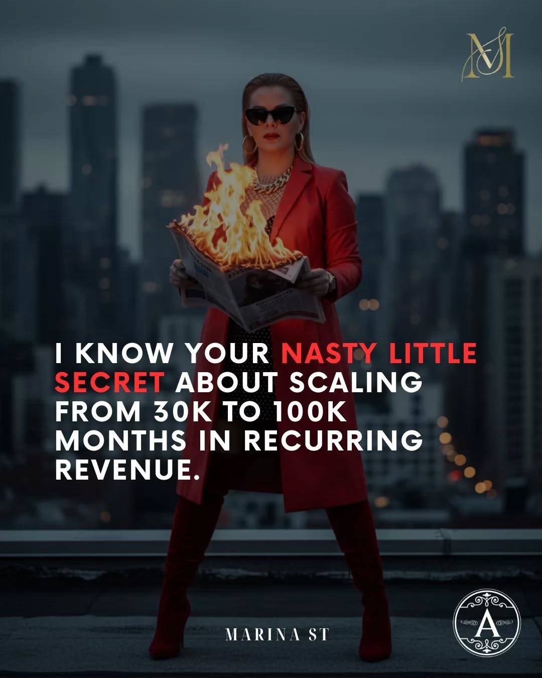 You are not at 100K months because you are not working on the the real roadblocks and setting your messaging and sales system to convert these 25K clients. 

You need a model that pays you whether you’re selling or not.

You want 100 K months that actually hold. 

My Mastermind and 1:1 mentorship are open now. 

Only for high-vibe action takers that are 100% ready to work on their leadership, messaging and sales system to genetate consistent sustainable income. 

DM me to chat and see what best suits you and what will work the fastest.