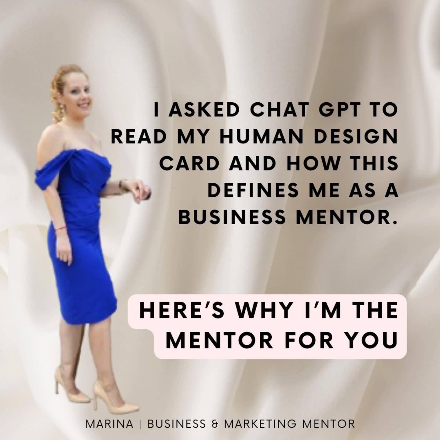 🥂 Human design says it... 😉

🚀 Have you ever wondered why some mentors are natural leaders with undeniable charisma?

When you're looking to hire a natural visionary mentor to accelerate your business and unlock your genius, you choose someone wired to lead with vision and action. (Because let’s be honest—your genius deserves to be wildly paid!)

Here’s why I’m your new favorite:

✨ As a Manifestor in Human Design, I’m built to lead with bold vision, inspire action, and guide entrepreneurs like you to step into your full potential.

✨ My unique ability to initiate and spark transformation makes me the ideal mentor to help you scale with clarity and confidence.

✨ I don’t just share strategies—I empower you to ignite your genius, build your brand, and create a business that aligns with your vision.

I AM the vision, the strategy, and the spark that powers YOUR change (naturally, by chart).

What’s even better? Leadership, for me, isn’t about controlling—it’s about creating. 

Whether it’s crafting a vision for your business or building a roadmap to success, my role is to inform, inspire, and help you move into action. 🚀

💡 Here’s your takeaway: You already have untapped leadership qualities. It’s time to lean into them and let your genius shine.

When you’re ready to elevate your business with a mentor who sees your potential and knows exactly how to unlock it, I’m the mentor you hire.

#VisionaryMentor #ManifestorMagic #AccelerateYourBusiness #UnlockYourGenius #humandesign #leadership #businessmentor #scaleyourbusiness
