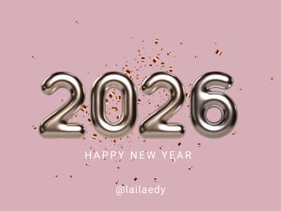2026 - happy new year from Laila Edy