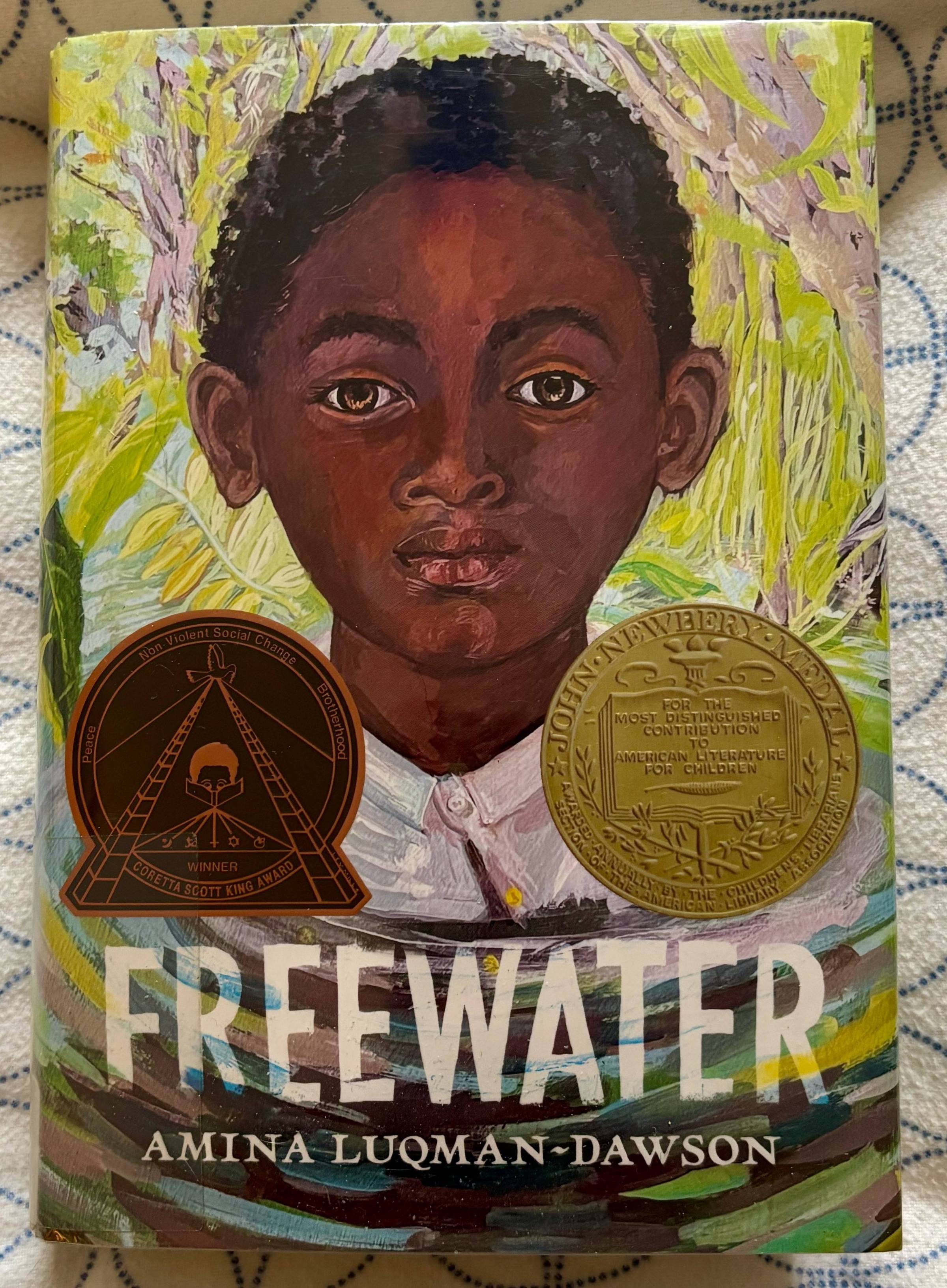 A photo of the cover of "Freewater" by Amina Luqman-Dawson
