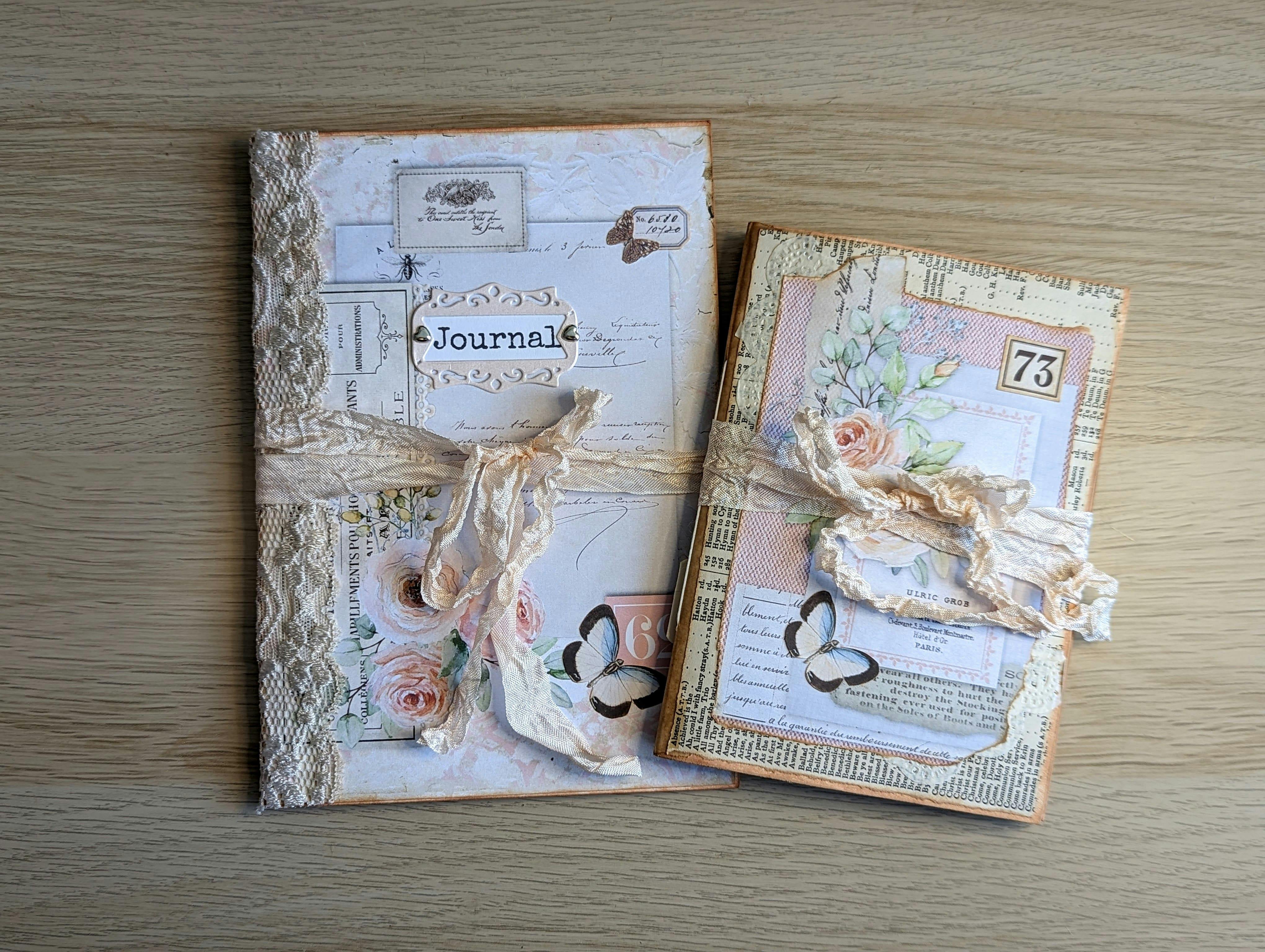 Envelope folio and matching notebook