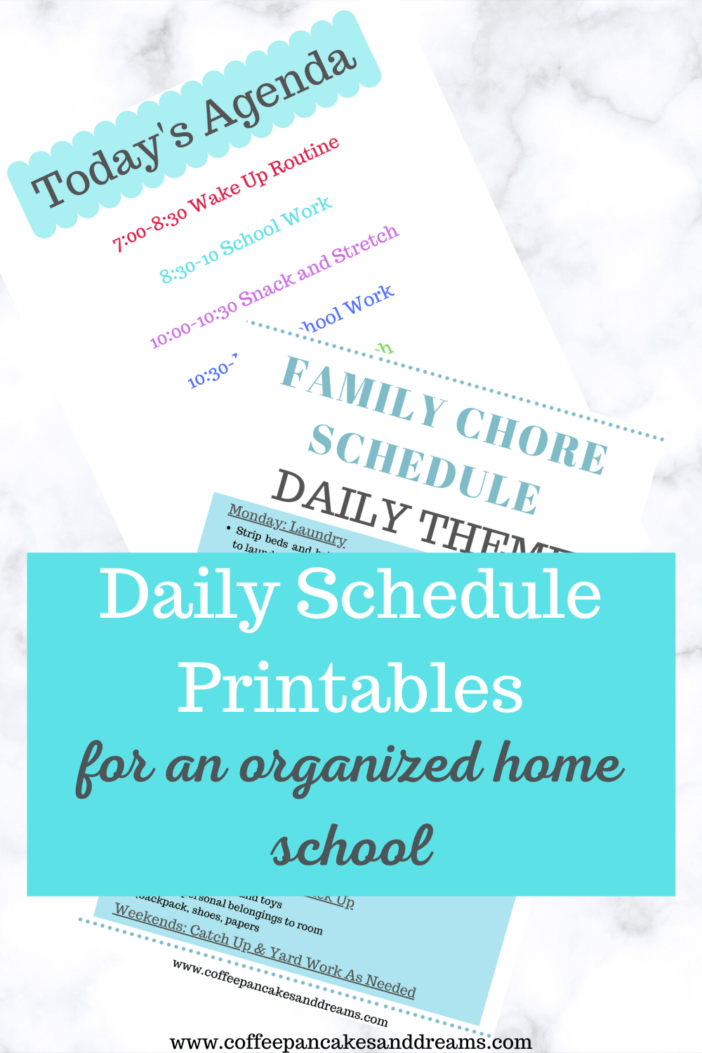 Daily Schedule Printables