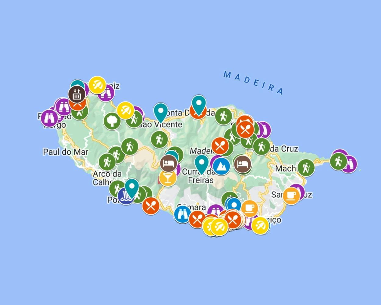 Madeira Maps