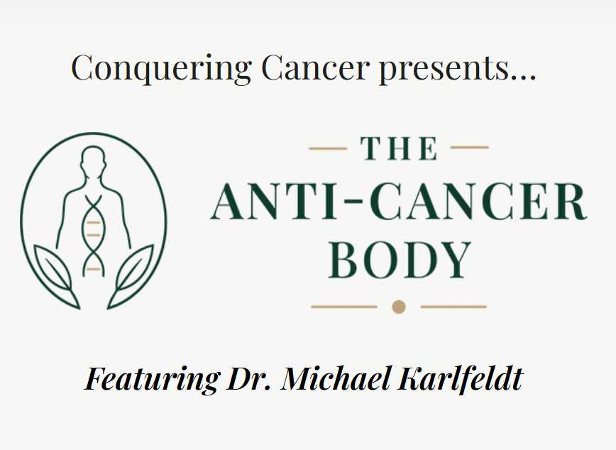 Promo for The Anti-Cancer Body.