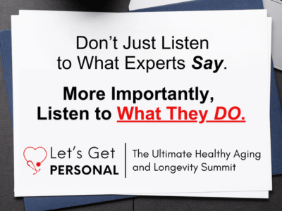 Don't Just Listen to What Experts Say. More Importantly, Listen to What They Do.