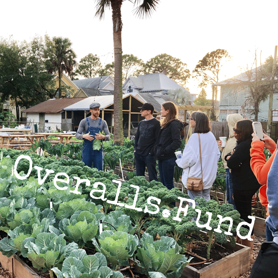 Tours are a perk of contributing to Overalls Farm Fund