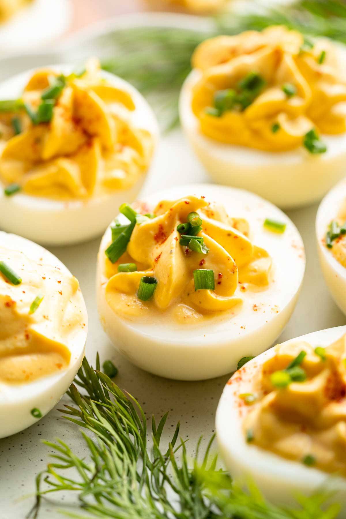 deviled eggs