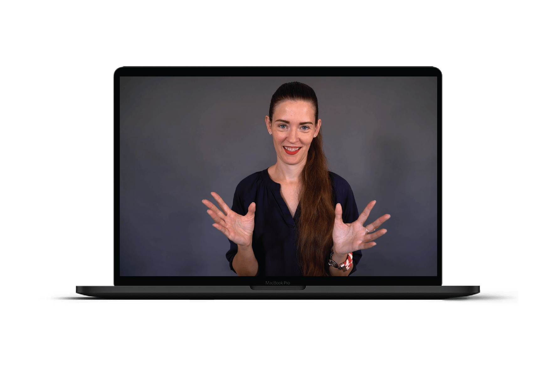 Justine Leconte Fashion Masterclass computer screen