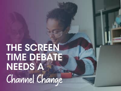 The screen time debate needs a channel change