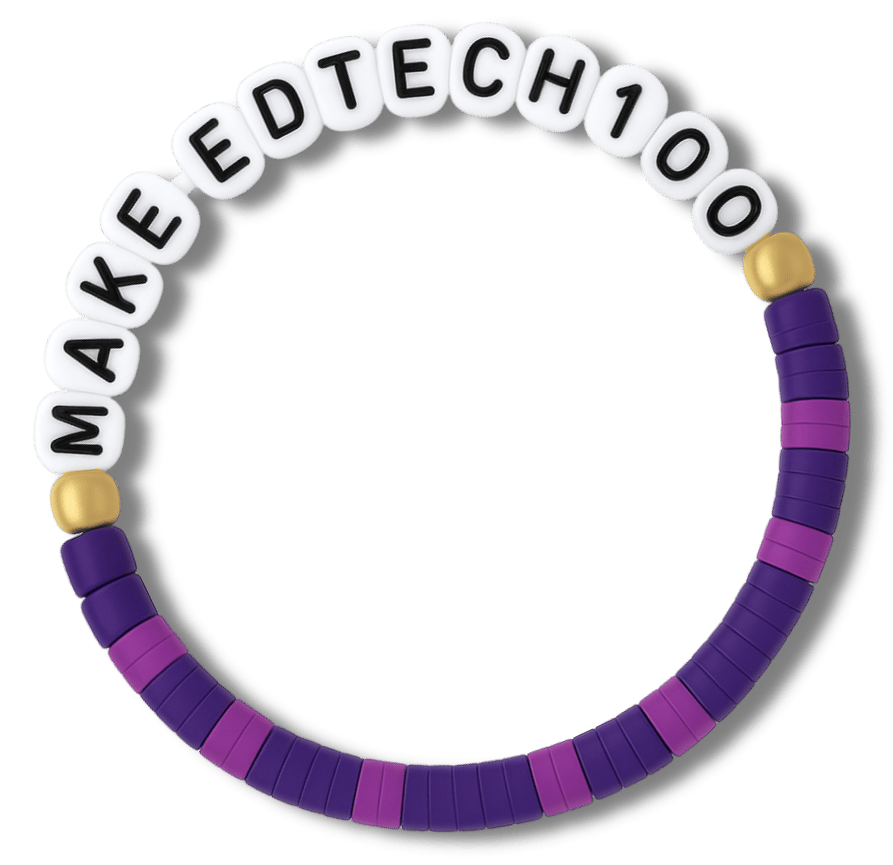 Make EdTech 100 friendship bracelet