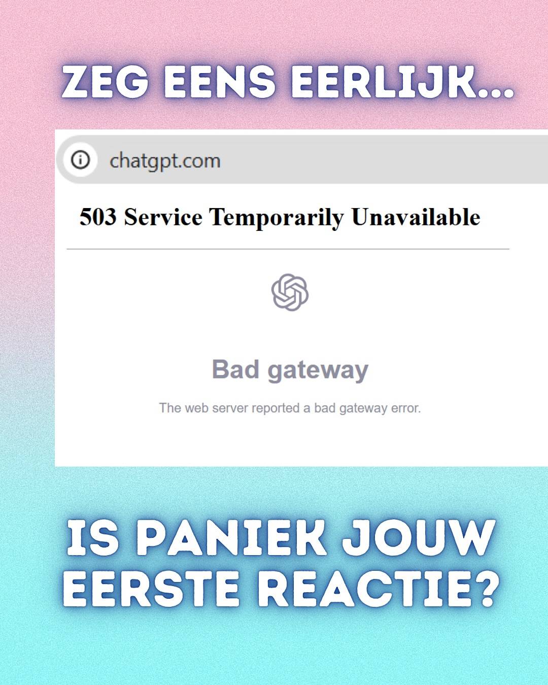 ChatGPT lag 2 minuten plat... En al wilde ik gewoon feedback op een tekst die ik zelf al schreef, toch voelde ik me instant beperkt en hulpeloos 😳 Terwijl ik toch écht wel weet hoe een goede tekst wordt geschreven! (Ik heb een diploma taalwetenschappen en ben schrijfster 😅)

AI is súper handig! Maar als je alles steeds uit handen geeft, dan zeg je eigenlijk: ‘ik kan dit zelf niet goed genoeg, paniek als het toch alleen moet!’ 

En ja, het is waar: je maakt je brein wat luier 🤷‍♀️ Dus na een tijdje wordt het ook waar. 

Daarom pleit ik: gebruik Gen-AI zeker en vast om je werkdruk te verkleinen waar nodig. Zet het in om jezelf nóg verder te brengen. Maar… in co-creatie 💪

Jij bent slimmer en jouw unieke perspectief is wat voor magie zorgt.

Bon, betrap jij jezelf ook soms op de neiging om ChatGPT even te raadplegen voor je naar de wc gaat, gewoon om te checken of de timing oké is? 😅 

En wie had eigenlijk gezien dat dit AI-gegenereerde rekentoestel niet klopt? 😉

Liefs
Nathalie

#schrijvenmetai #chatgpt #contentschrijven #genai #chatgptvoorschrijvers #aivoorschrijvers