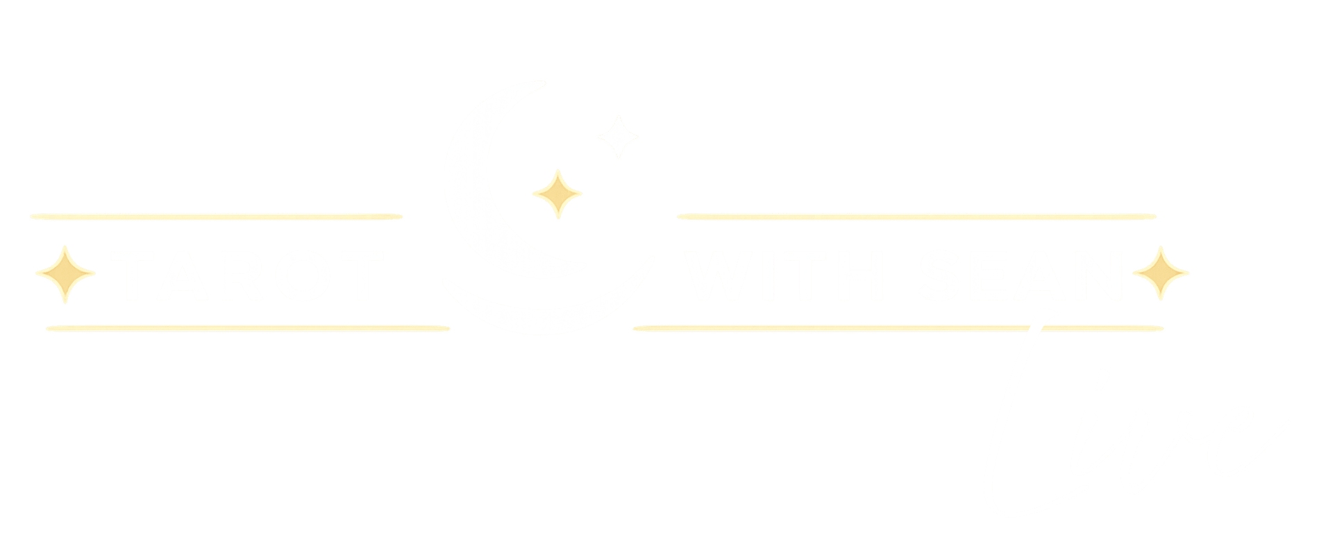 Tarot With Sean Live Logo--Very classy