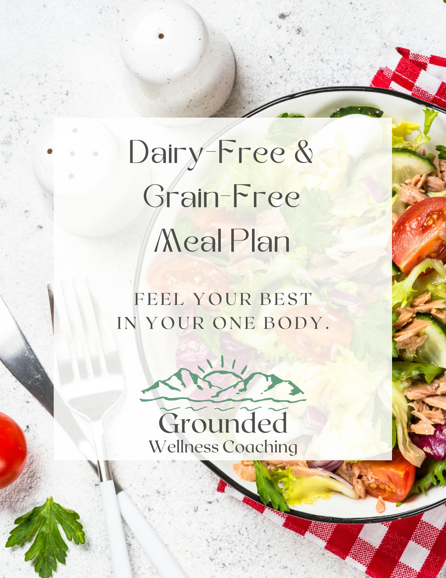 Dairy Free & Grain Free Meal Plan