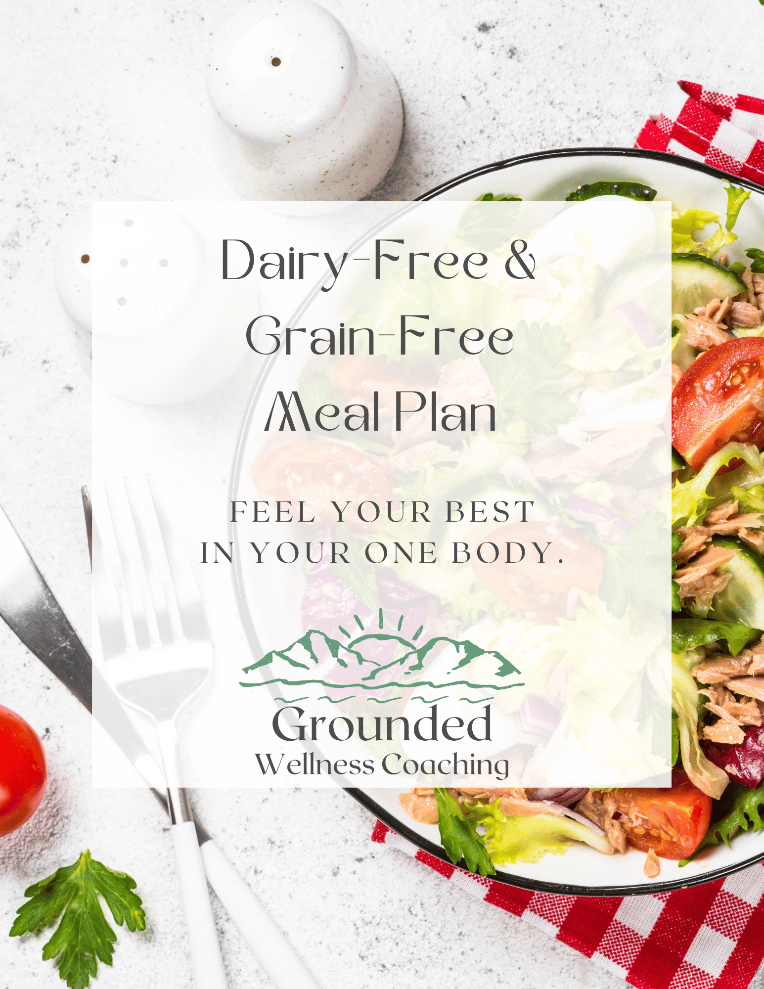 Dairy Free & Grain Free Meal Plan