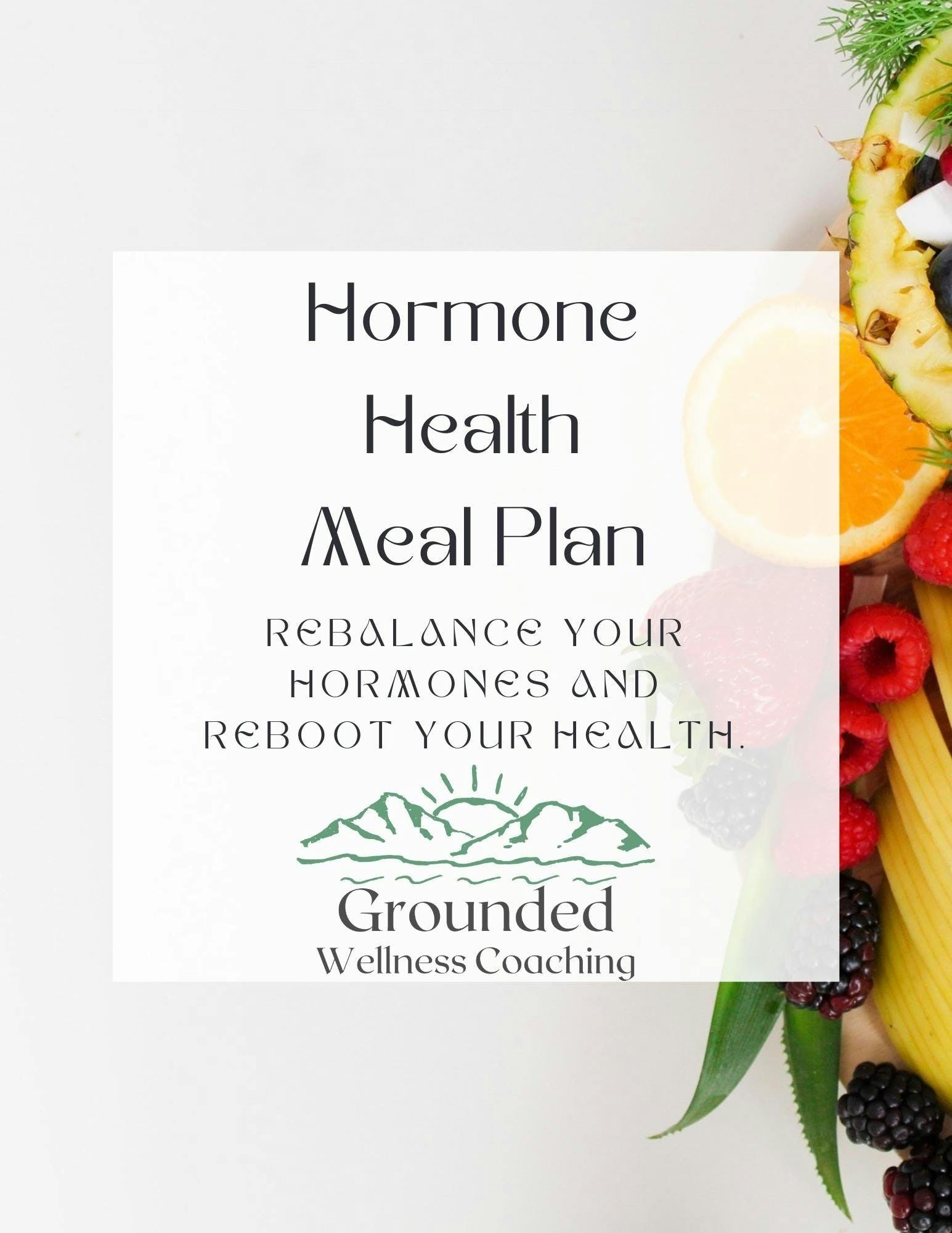 Hormone Health Meal Plan