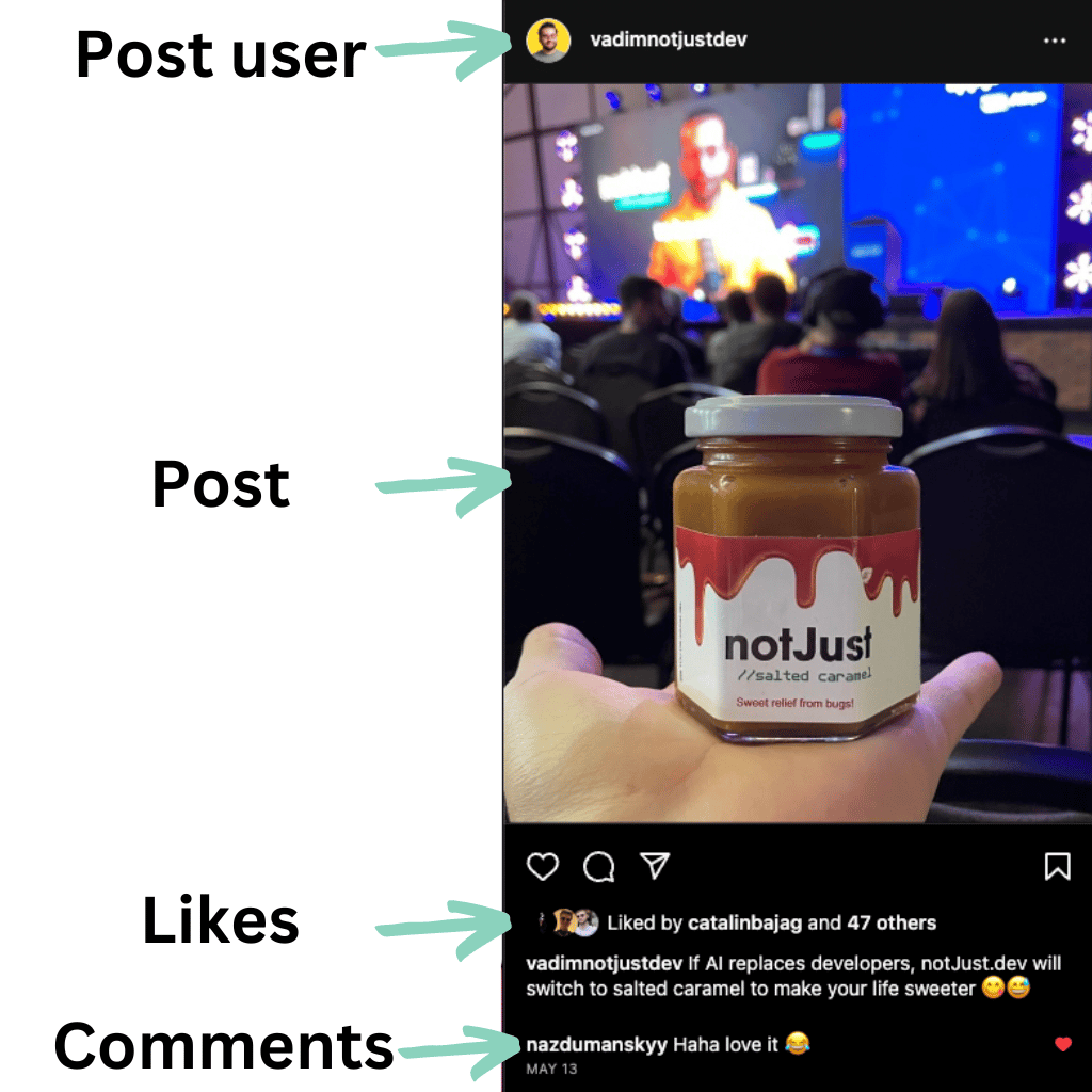 Instagram Feed UI