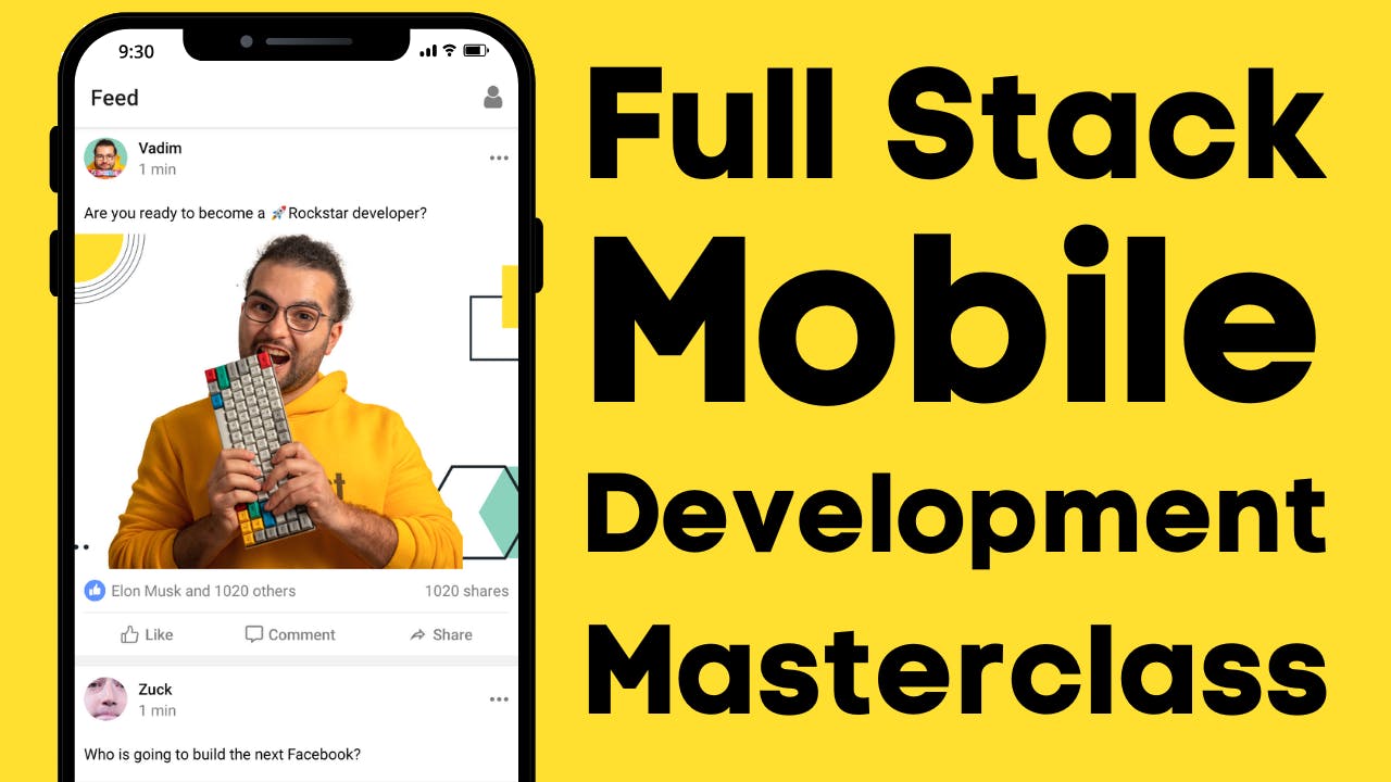 Full Stack Mobile Development Masterclass