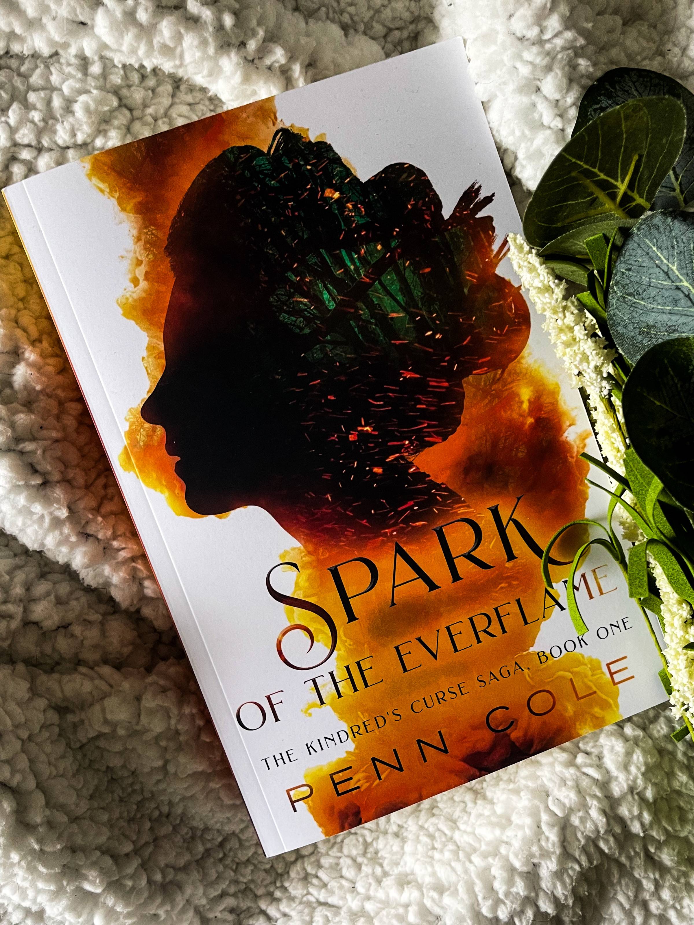 image of Spark of the Everflame on a blanket and greenery