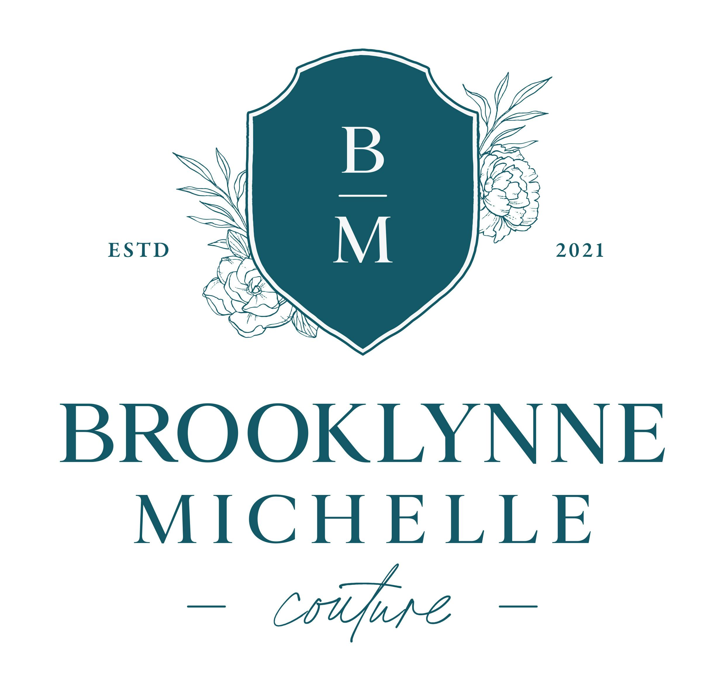 Teal sheild logo exclaiming Brooklynne Michelle Couture