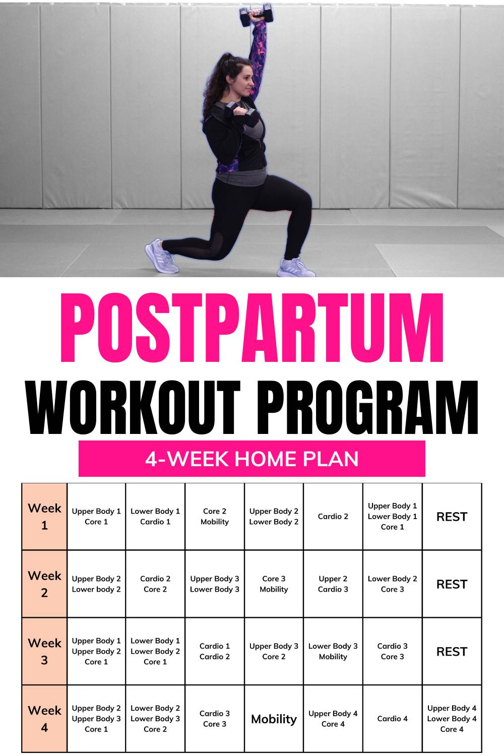 Early Recovery Postpartum Workout Program