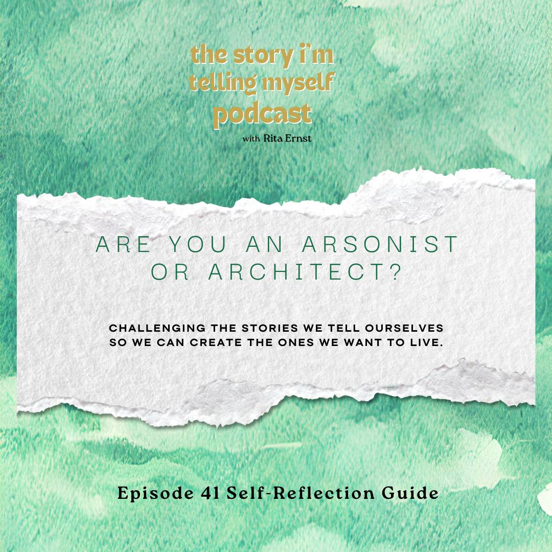 The Story I'm Telling Myself Podcast Companion Journal Cover