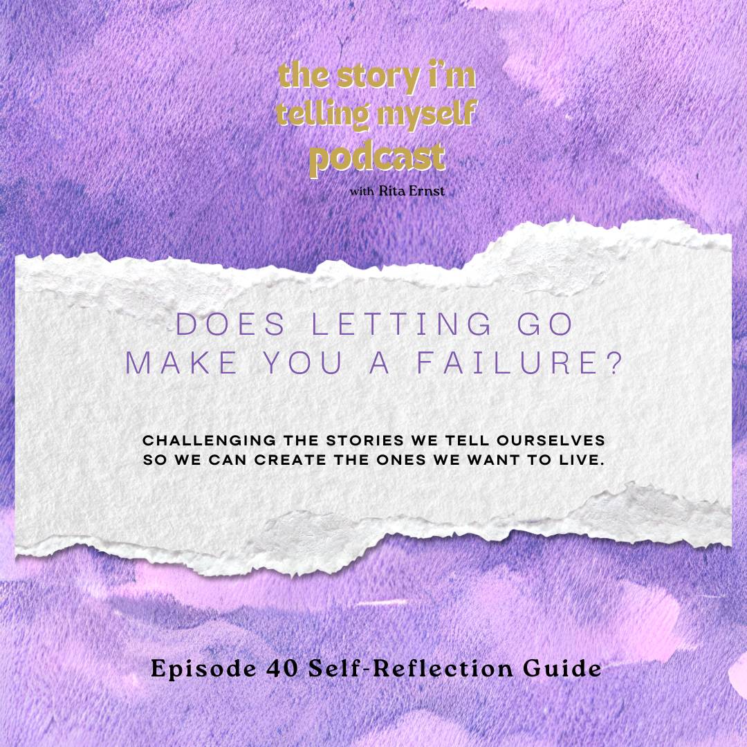 The Story I'm Telling Myself Podcast Companion Journal Cover