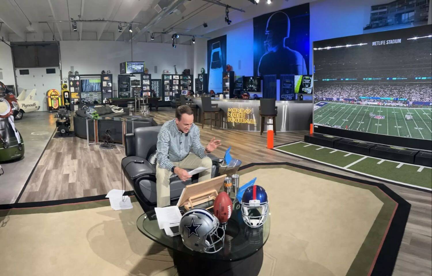 Peyton Manning in ManningCast