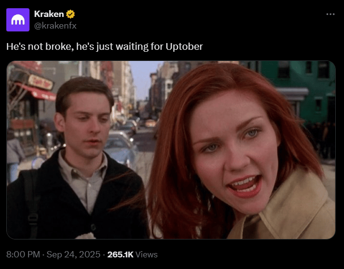 Uptober meme