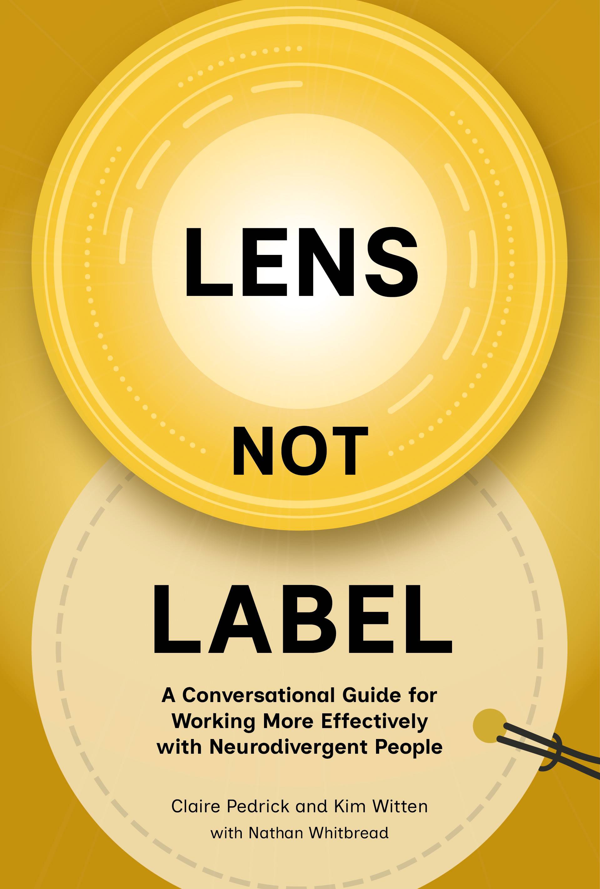 Cover of Lens Not Label, featuring lens image over a label tag.