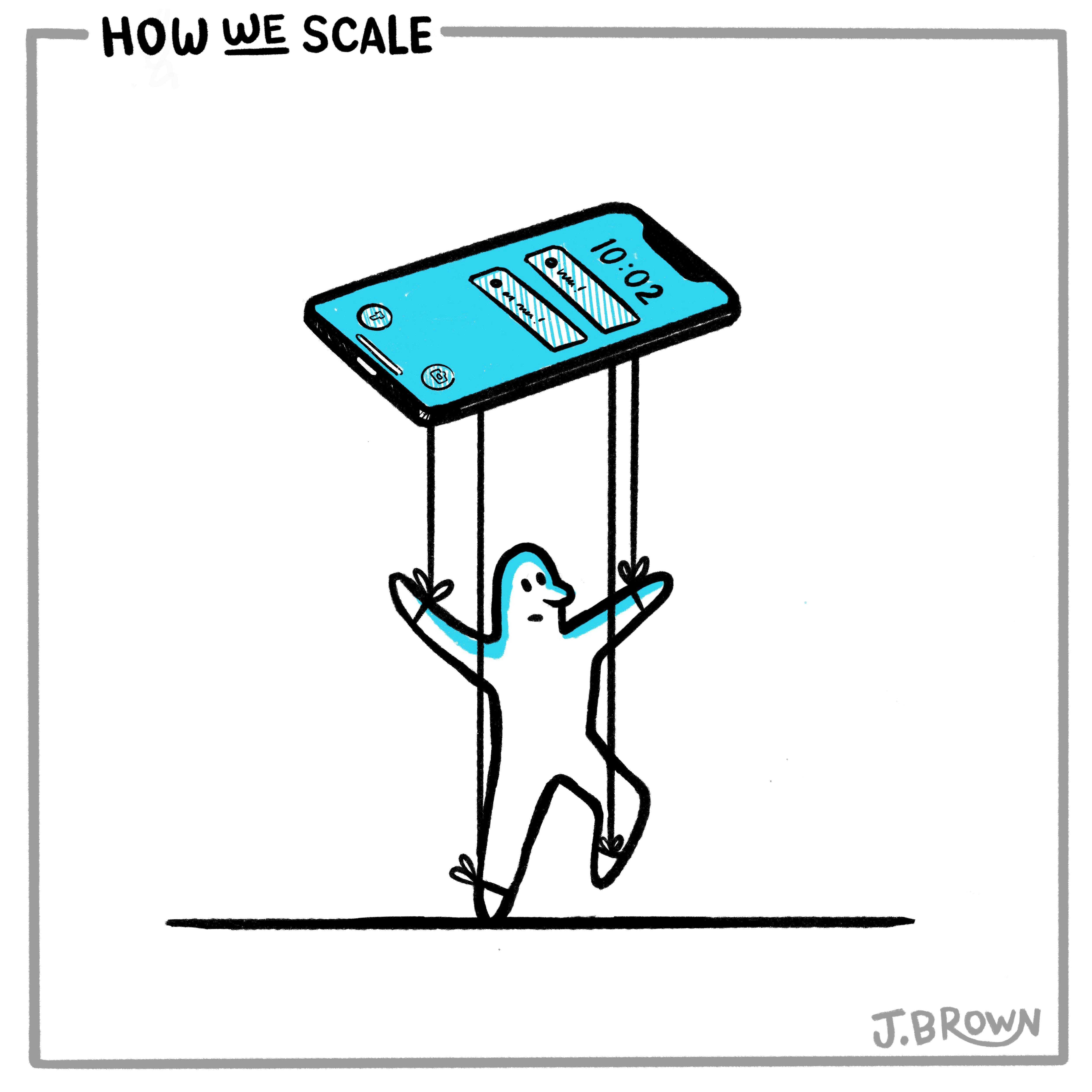 How We Scale • Phone Marionette
