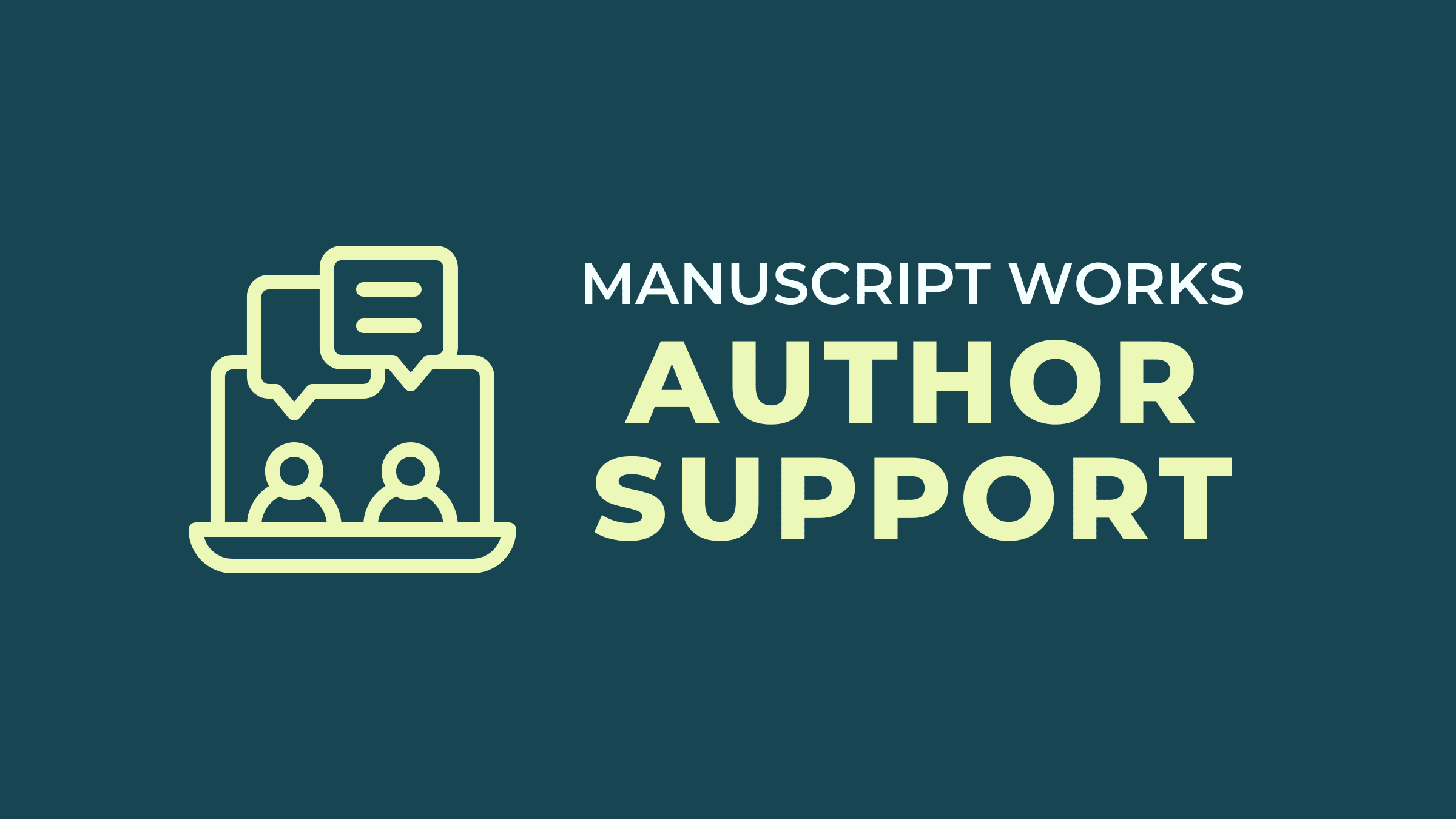 Manuscript Works Author Support