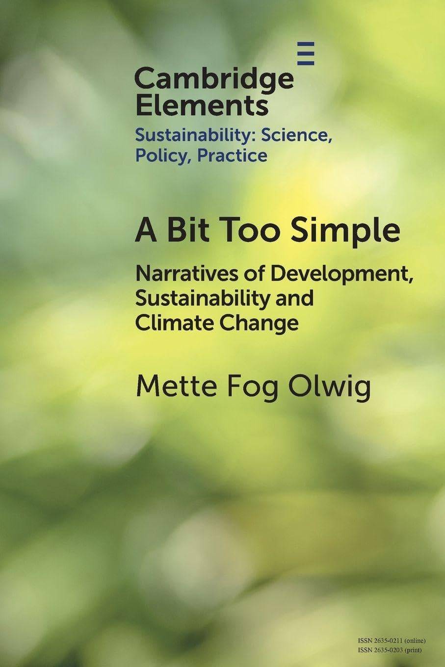 Cover image for A Bit Too Simple by Mette Fog Olwig