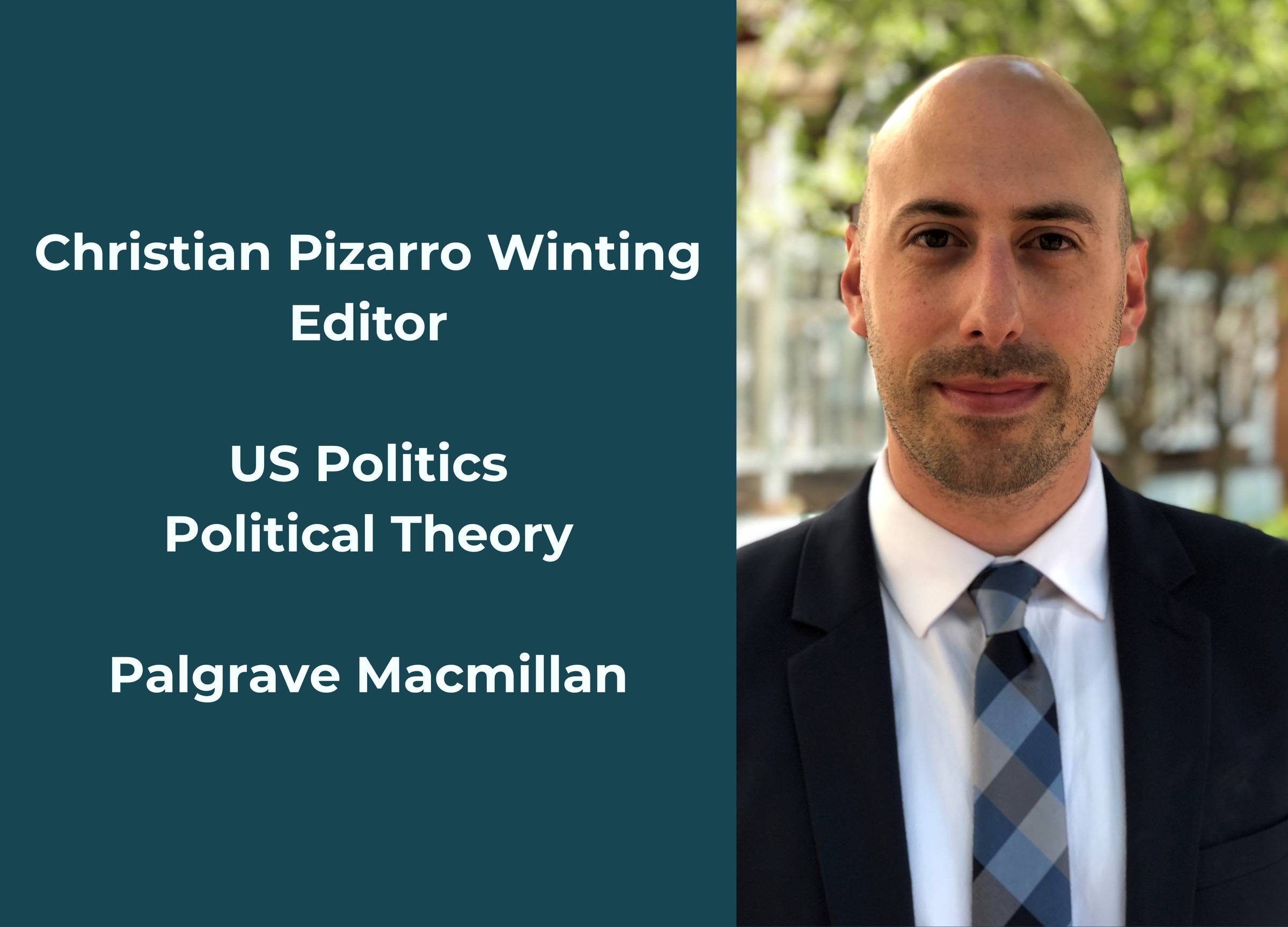 A headshot of editor Christian Pizarro Winting whose interview is featured in this issue