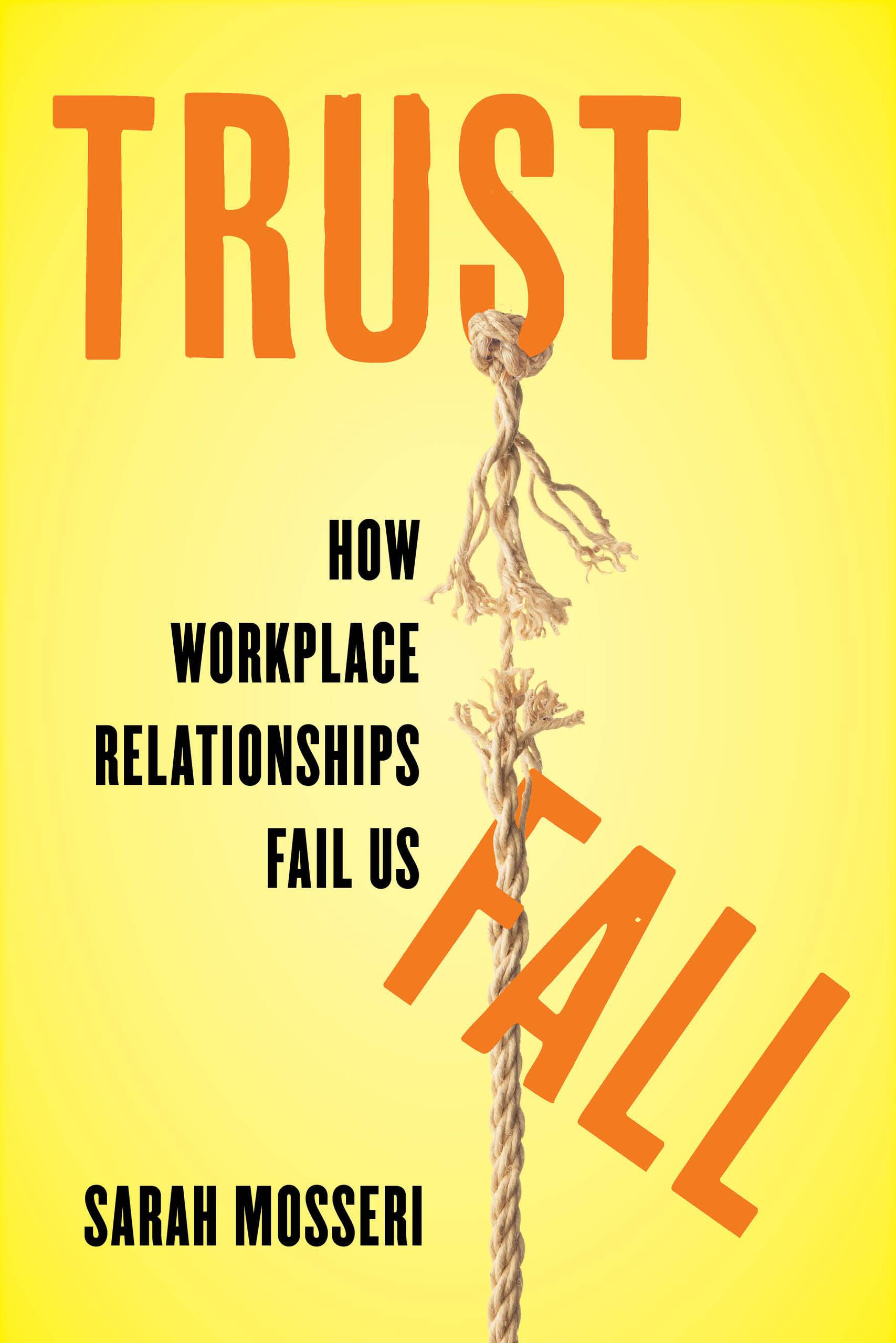 Cover image for Trust Fall by Sarah Mosseri