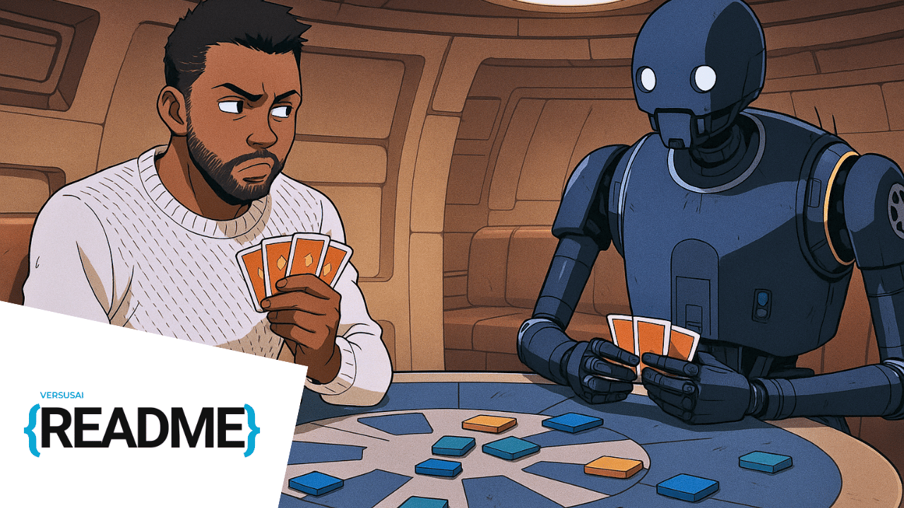 playing poker with star wars droid