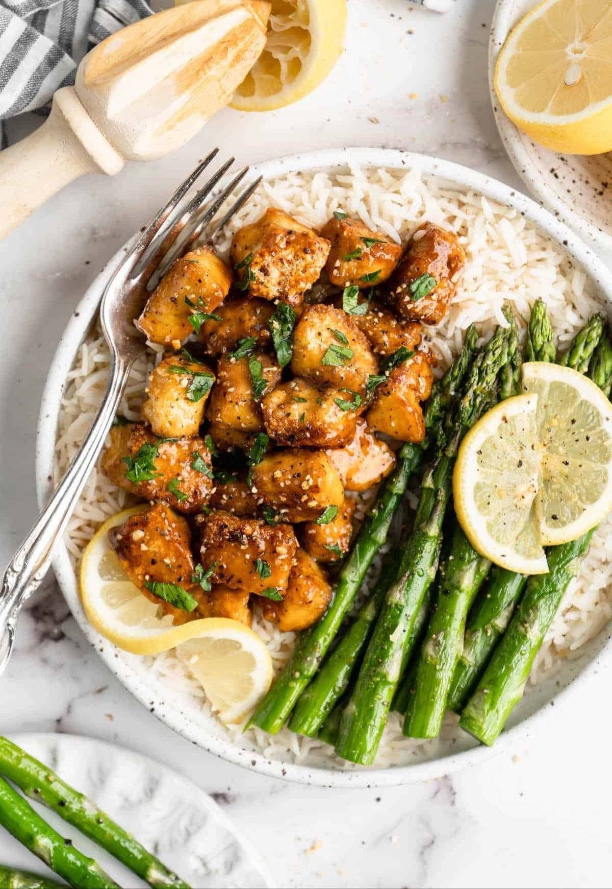 Lemon Pepper Tofu