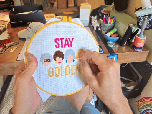 Cooped Up Cross Stitch 09-11-2025