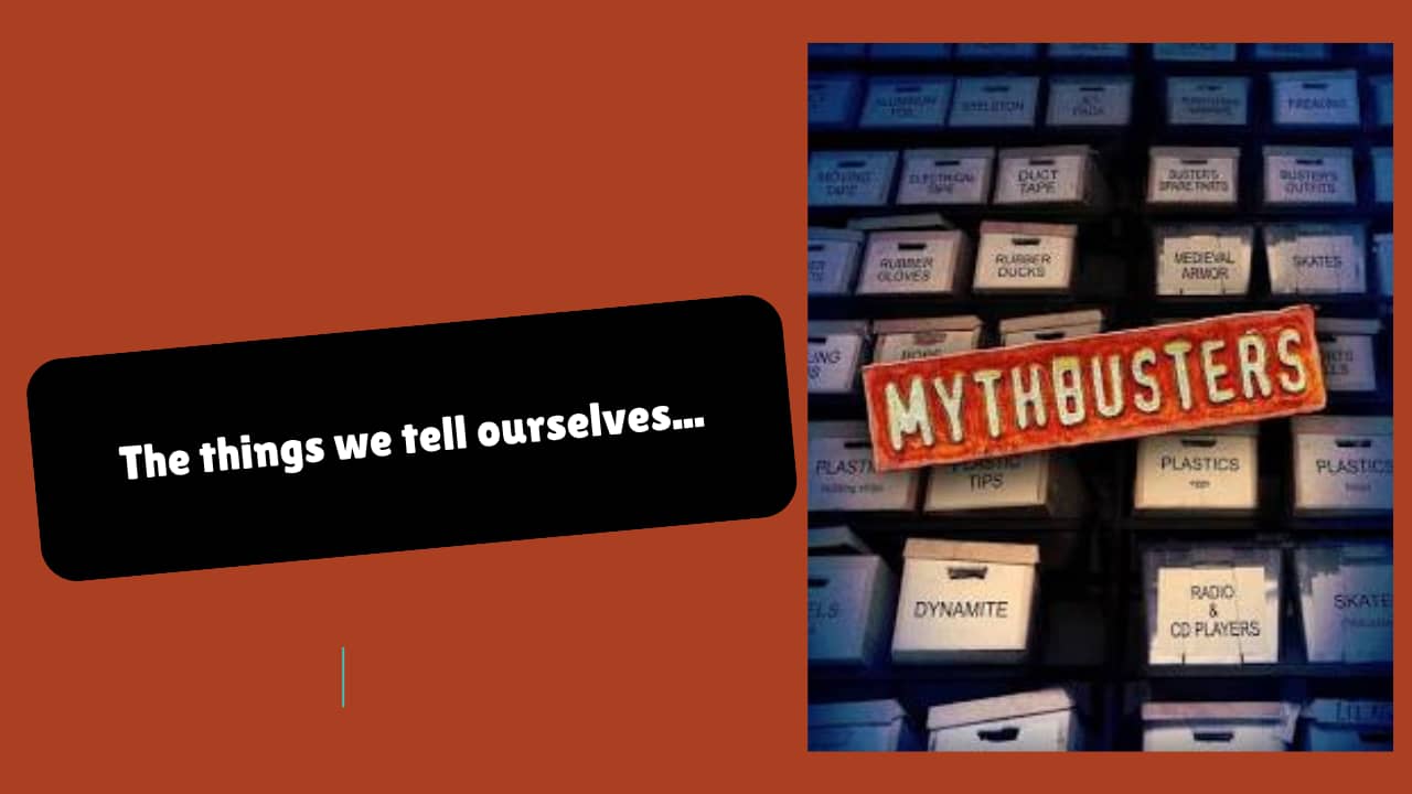 The things we tell ourselves matter