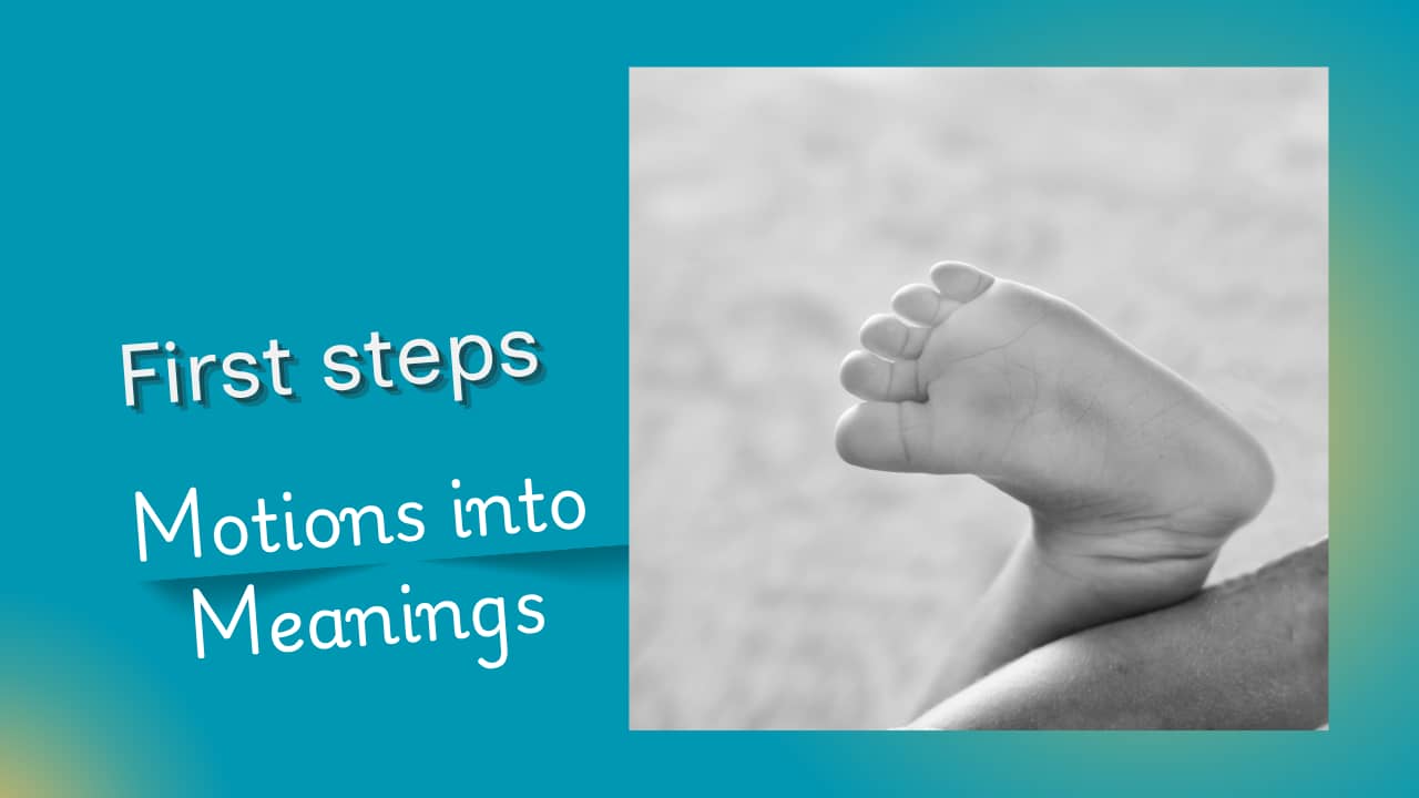 First Steps baby's foot Hope for tough times