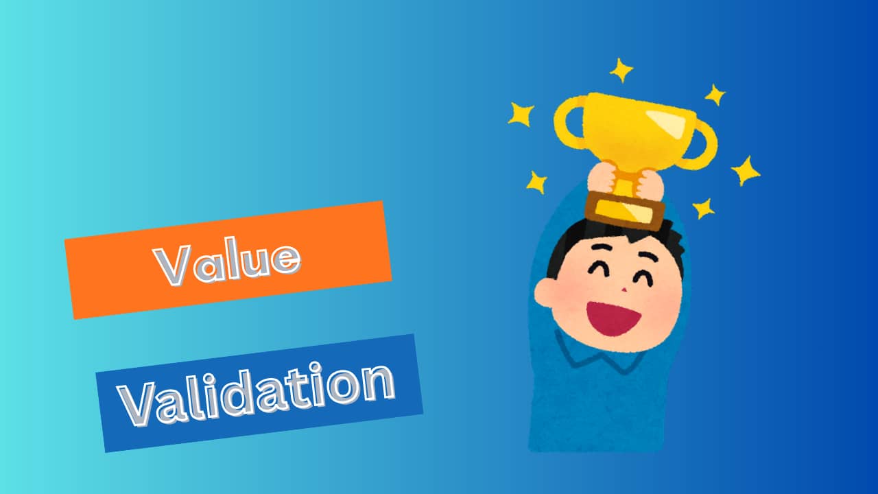 prize for value and validation